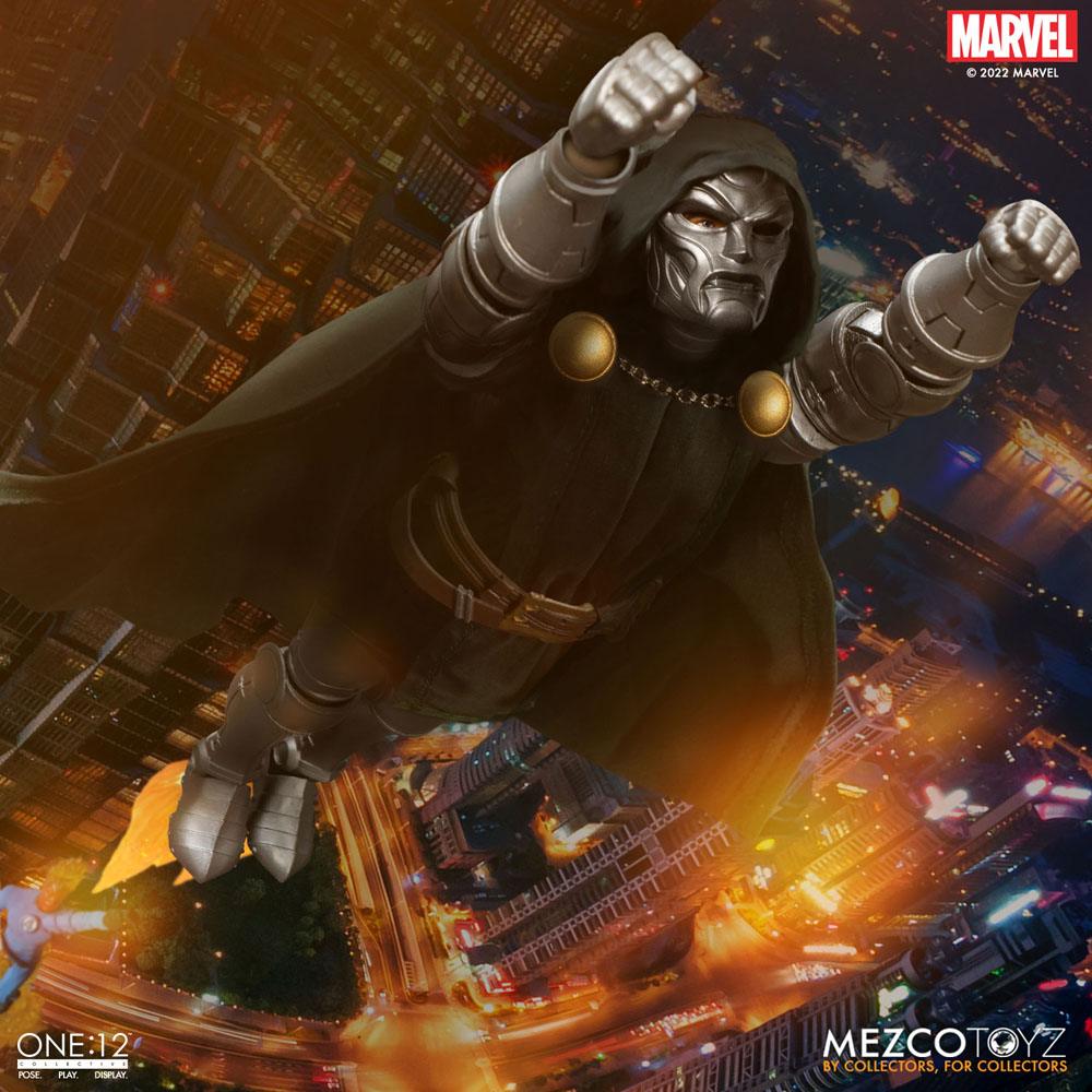 Marvel Action Figure 1/12 Doctor Doom 17 cm