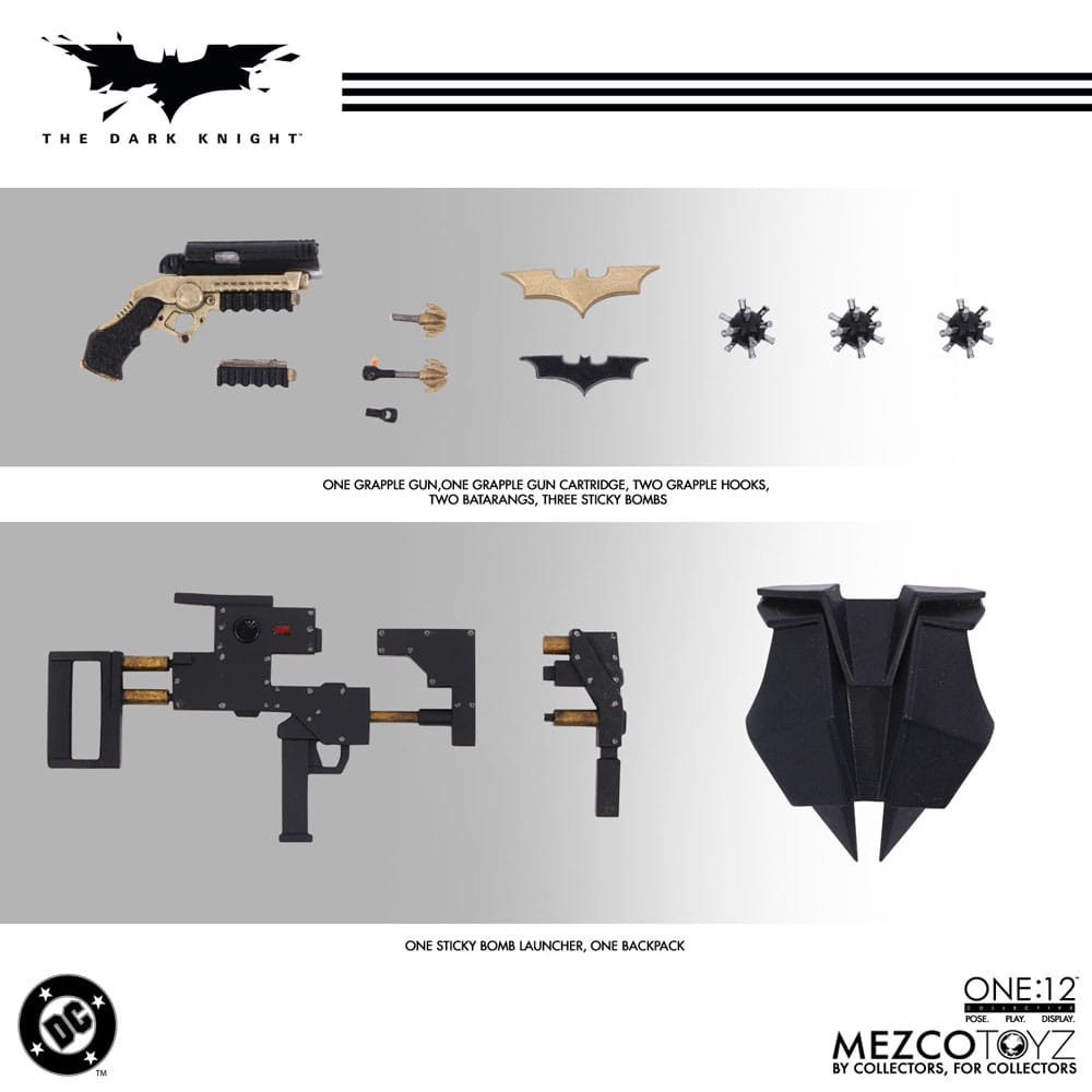 The Dark Knight Action Figure 1/12 Batman 17 cm