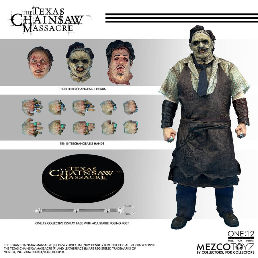 Texas Chainsaw Massacre (2003) Action figure 1/12 Leatherface  17 cm