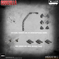 Godzilla - Godzilla (1954) Kaiju Collective Action Figure - Godzilla - Black & White Edition