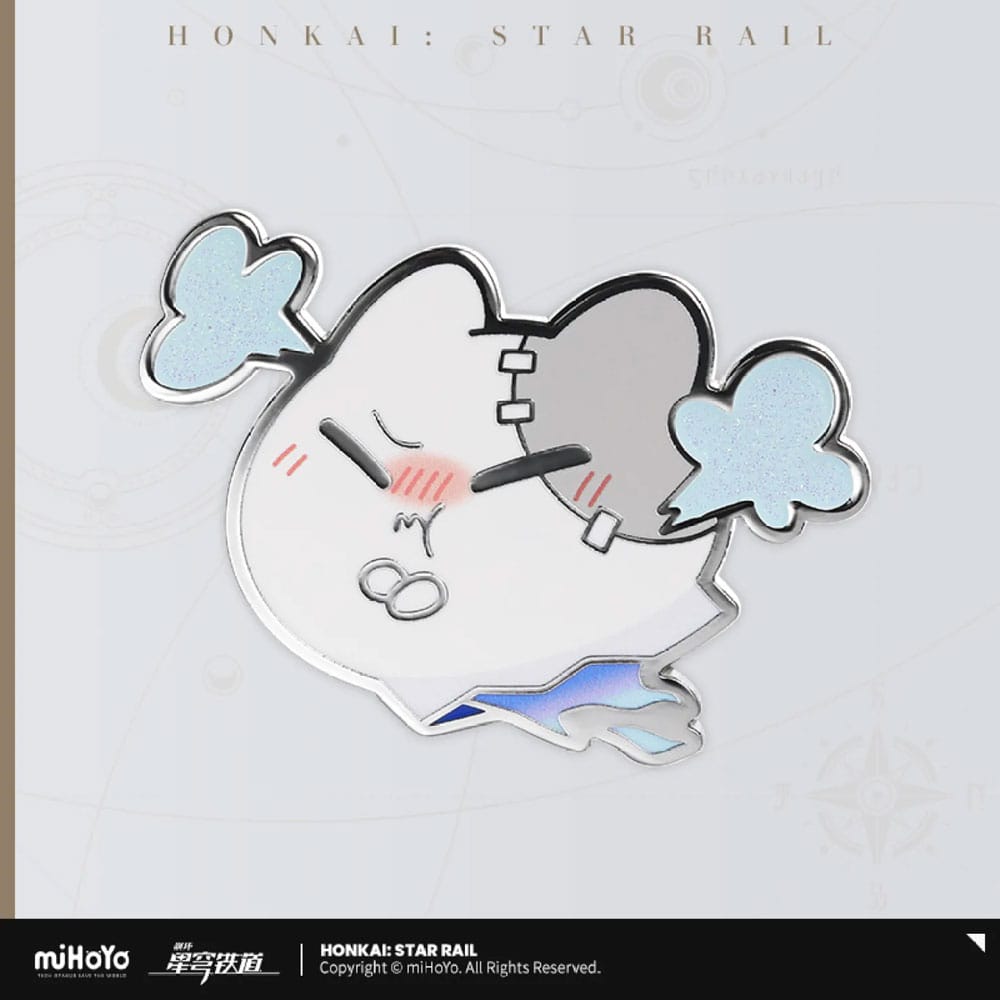 Honkai: Star Rail Wubbaboo Series Pin Badge Angry Out