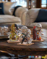 One Piece Freeny's Hidden Dissectables Marines Edition 4 inch Vinyl Figure Blind Box Display (6)