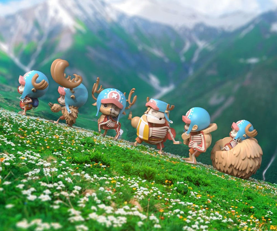 One Piece: Freeny's Hidden Dissectibles Series 3 Chopper 4 inch Vinyl Figure Blind Box Display (1)