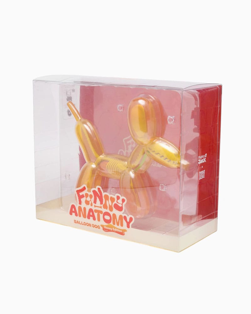 Funny Anatomy Honey Edition Balloon Dog Statue