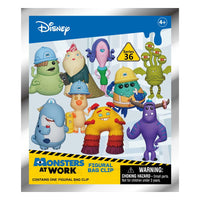 Monsters, Inc.  3D PVC Bag Clips Series 36 Display (24)