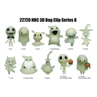 Nightmare Before Christmas 3D PVC Bag Clips  Glow in the Dark Series 8 Display (24)