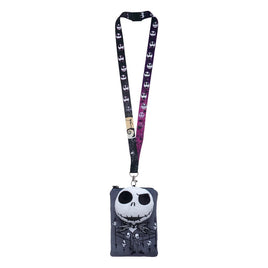 Nightmare before Christmas Lanyard Jack Deluxe with Pouch Card Holder