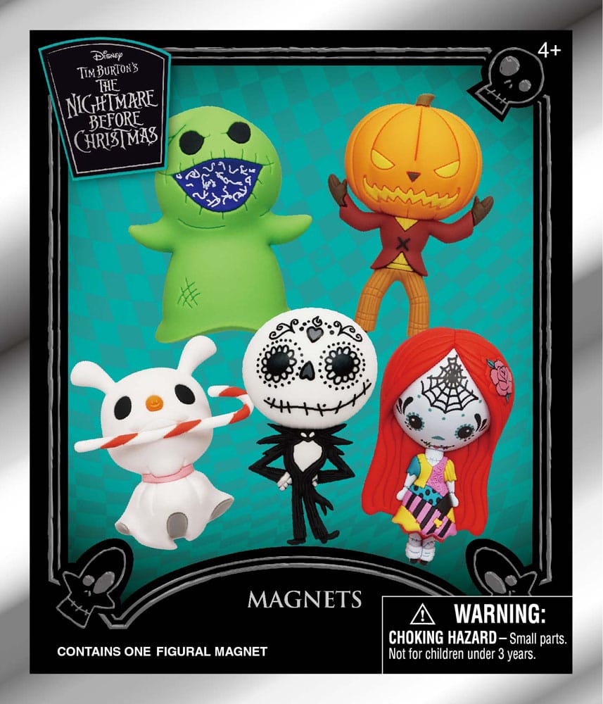 Nightmare before Christmas magnets blind pack Series 2 Display (12)