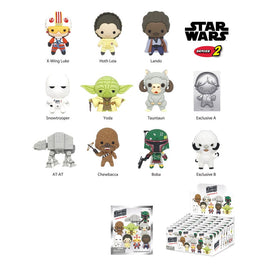 Star Wars 3D PVC Bag Clips Series 2 Display (24)