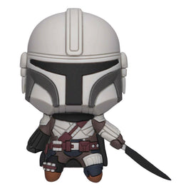 Star Wars The Mandalorian 3D Magnet Mando with Darksaber