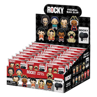 Rocky 3D PVC Bag Clips Series 1 Display (24)