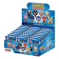 Sonic - The Hedgehog 3D PVC Bag Clips  Series 2 Display (24)