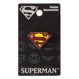 DC Comics Pin Badge Superman Logo coloured