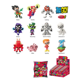 Teen Titans Go! 3D PVC Bag Clips Series 01 Display (24)