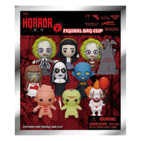 Warner Brothers 3D PVC Bag Clips Horror Series 8 Display (24)