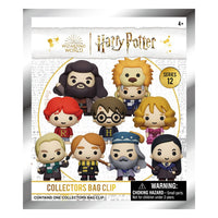 Harry Potter 3D PVC Bag Clips Series 12 Display (24)