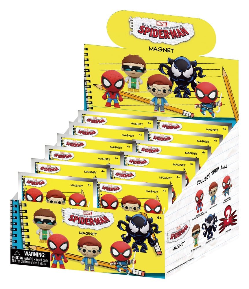 Spider-Man Magnets blind pack Display (12)