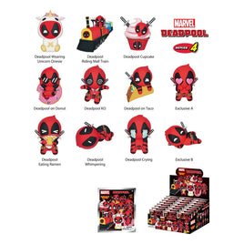 Deadpool PVC Bag Clips Series 4 Display (24)