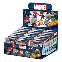 Marvel 3D PVC Bag Clips Classics Display (24)