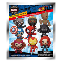 Marvel 3D PVC Bag Clips 85th Core Comic Series 12 Display (24)