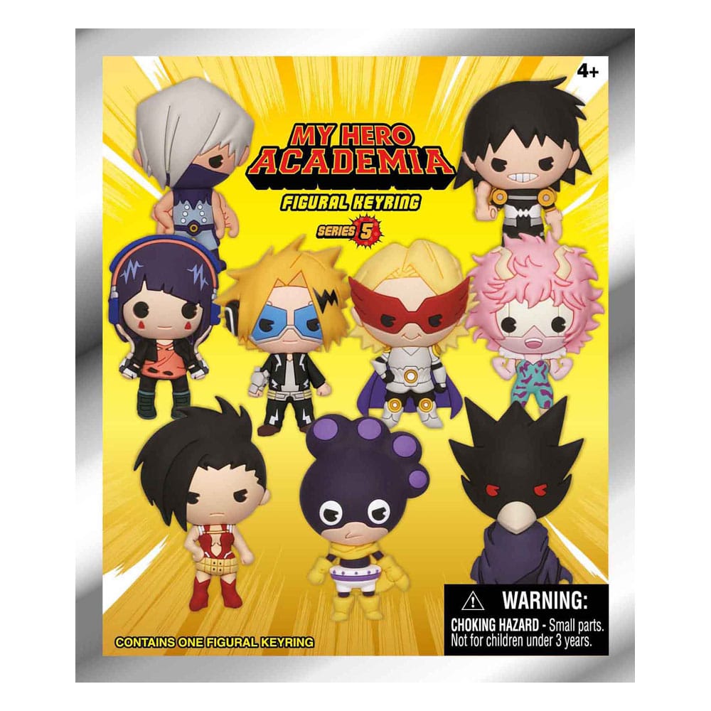 My Hero Academia 3D Foam Bag Clips Series 5 Display (24)