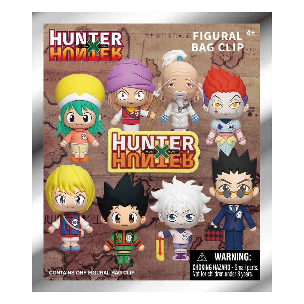 Hunter x Hunter 3D Foam Bag Clips Series 1 Display (24)