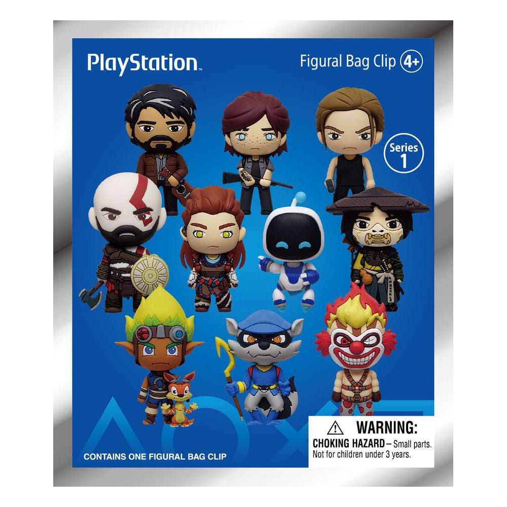 Playstation 3D Foam Bag Clips Series 1 Display (24)