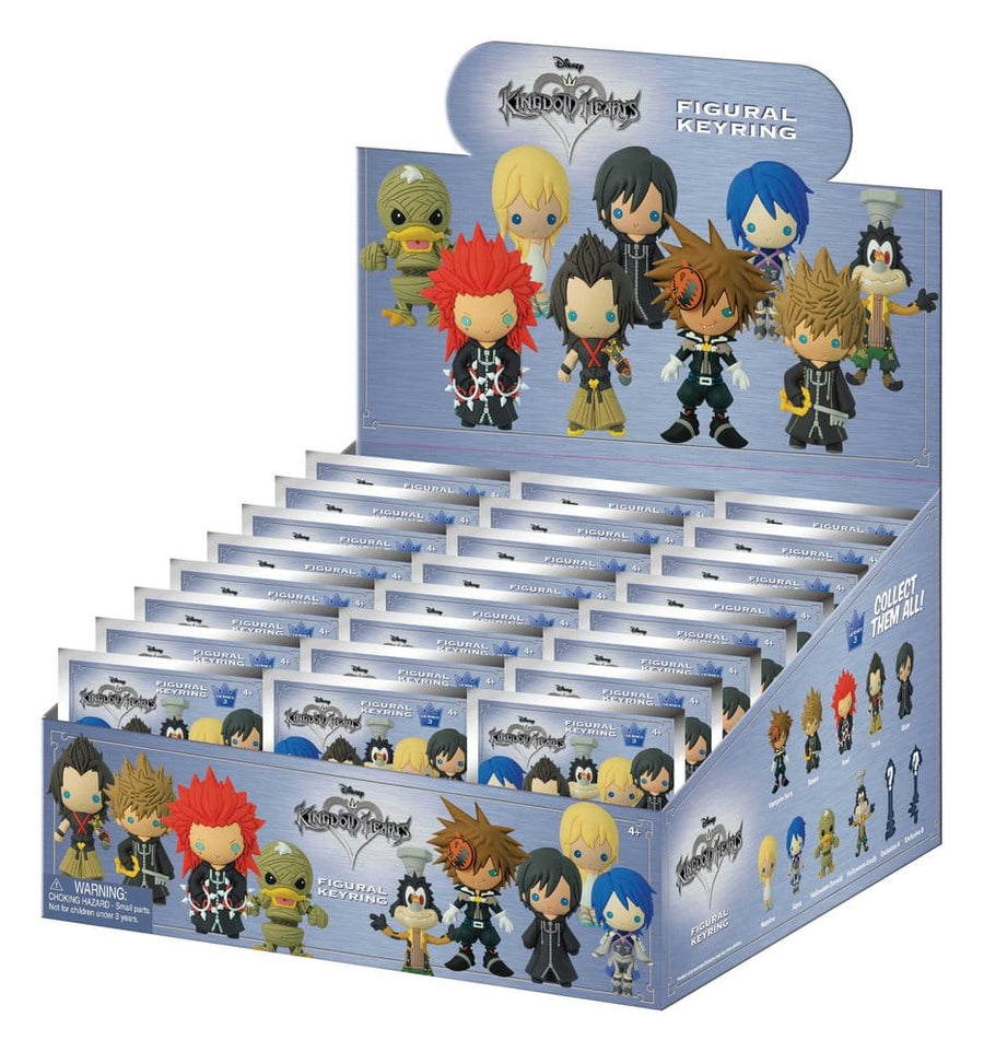 Kingdom Hearts 3D Foam Bag Clips Series 3 Display (24)