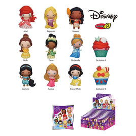 Disney Princess 3D PVC Bag Clips Display (24)