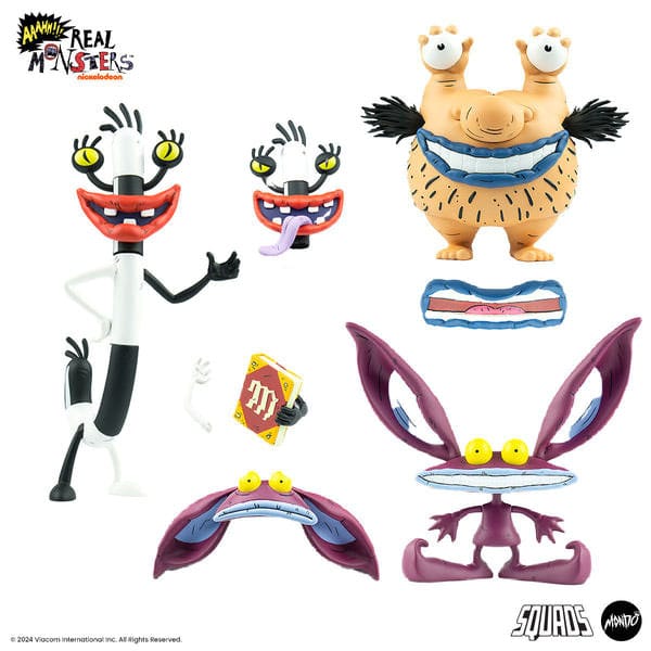 Aaahh!!! Real Monsters PVC Figure 3-Pack Ickis, Oblina & Krumm