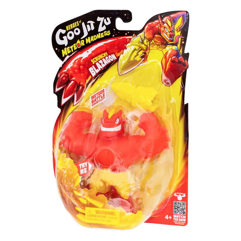 Heroes of Goo Jit Zu Meteor Madness Stretch Figure Blazagon 13 cm