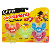 Heroes of Goo Jit Zu Meteor Madness Stretch Figures 5-Pack Goo Slingers Hyper Blast Slingers 5 cm