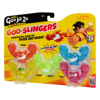 Heroes of Goo Jit Zu Meteor Madness Stretch Figures 5-Pack Goo Slingers Hyper Blast Slingers 5 cm