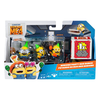 Despicable Me 4 Figure 4-Pack Party Bus 5 cm