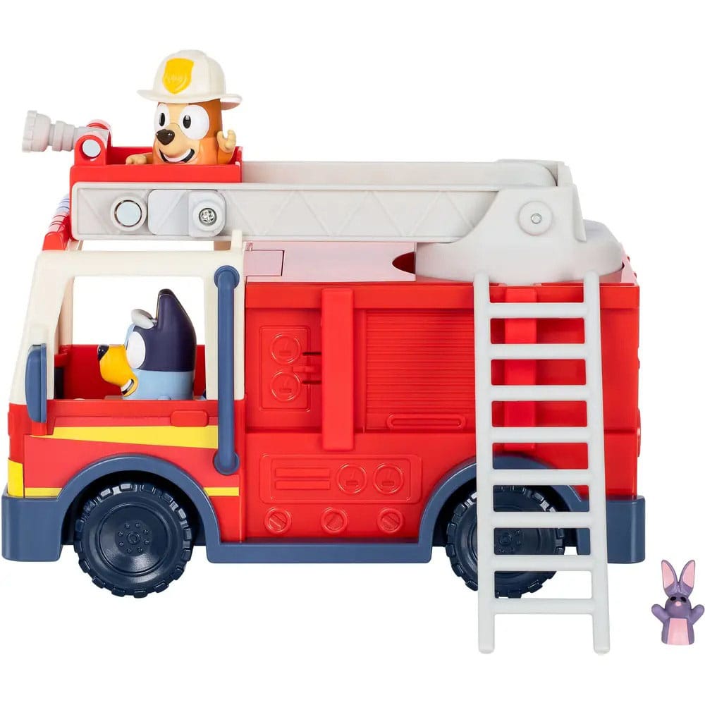 Bluey Mini Figure Playset Bluey Firedruck