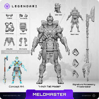 Legendari Actionfigur 1/10 Meld Master 18 cm