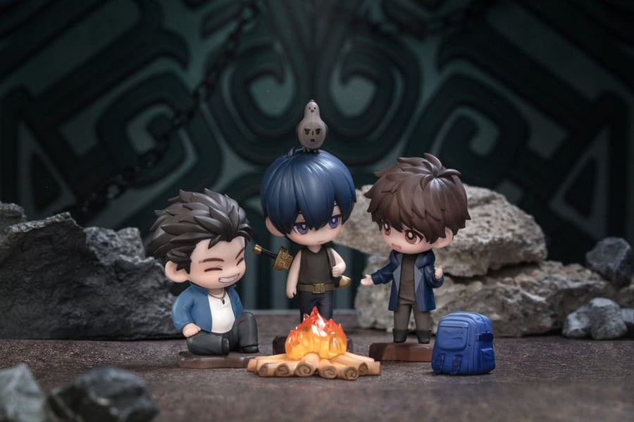 Reunion scene of the Iron Triangle (The Graver Robbers´ Chronicles) Meeting at Changbai Mountain