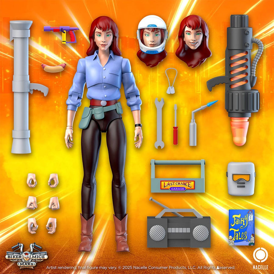 Biker Mice From Mars Action Figure Charley 23 cm