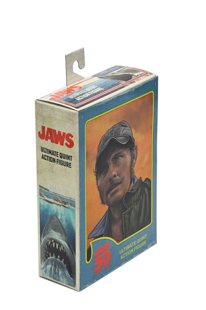 Jaws Action Figure Ultimate Sam Quint 50th Anniversary Figure 18 cm