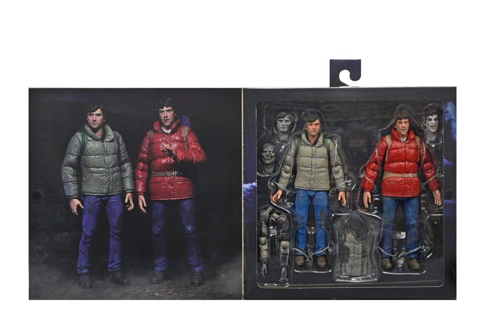 An American Werewolf In London Action Figures 2-Pack Jack & David 18 cm