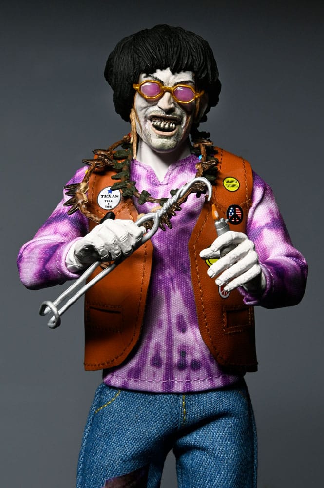 Texas Chainsaw Massacre 2 Clothed Action Figure Chop Top 20 cm