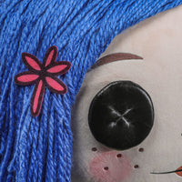 Coraline Life-Size Plush Figure Coraline with Button Eyes 152 cm