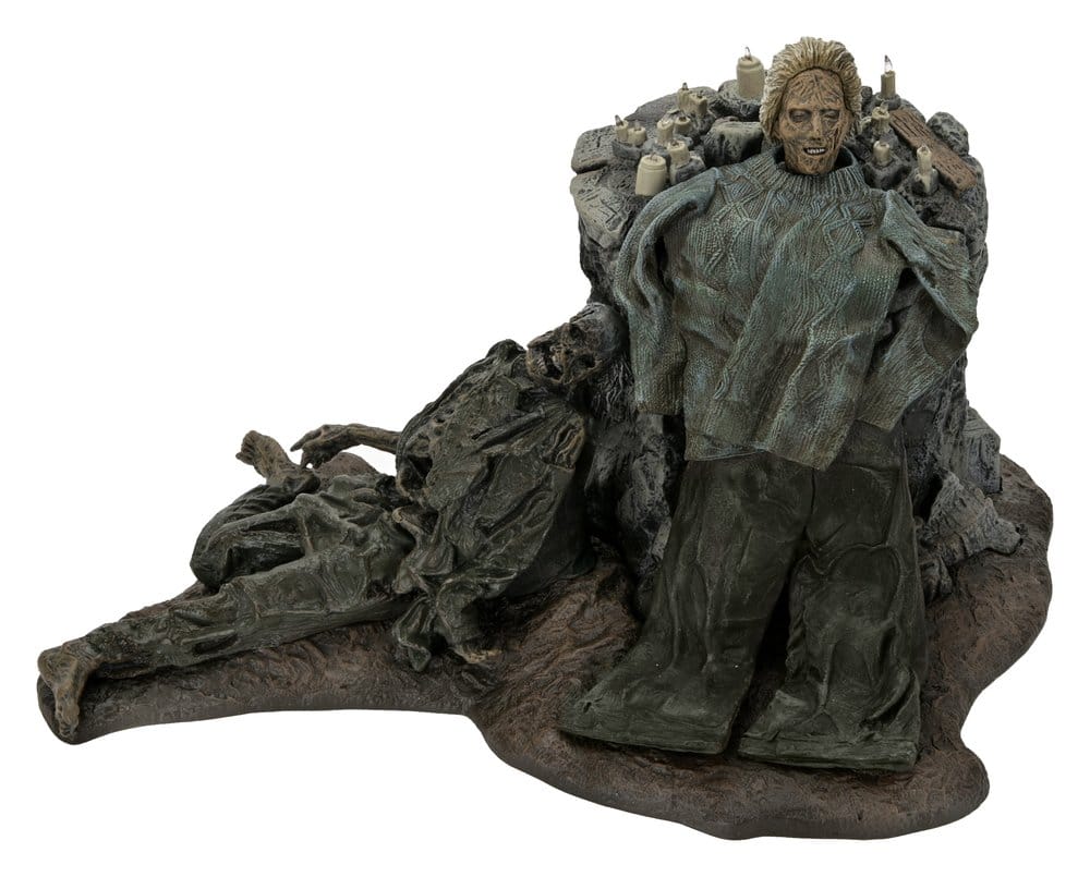 Friday the 13th: The Game Diorama Trenchcoat with Spikes Inferno Room Deluxe Set