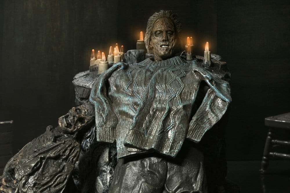 Friday the 13th: The Game Diorama Trenchcoat with Spikes Inferno Room Deluxe Set