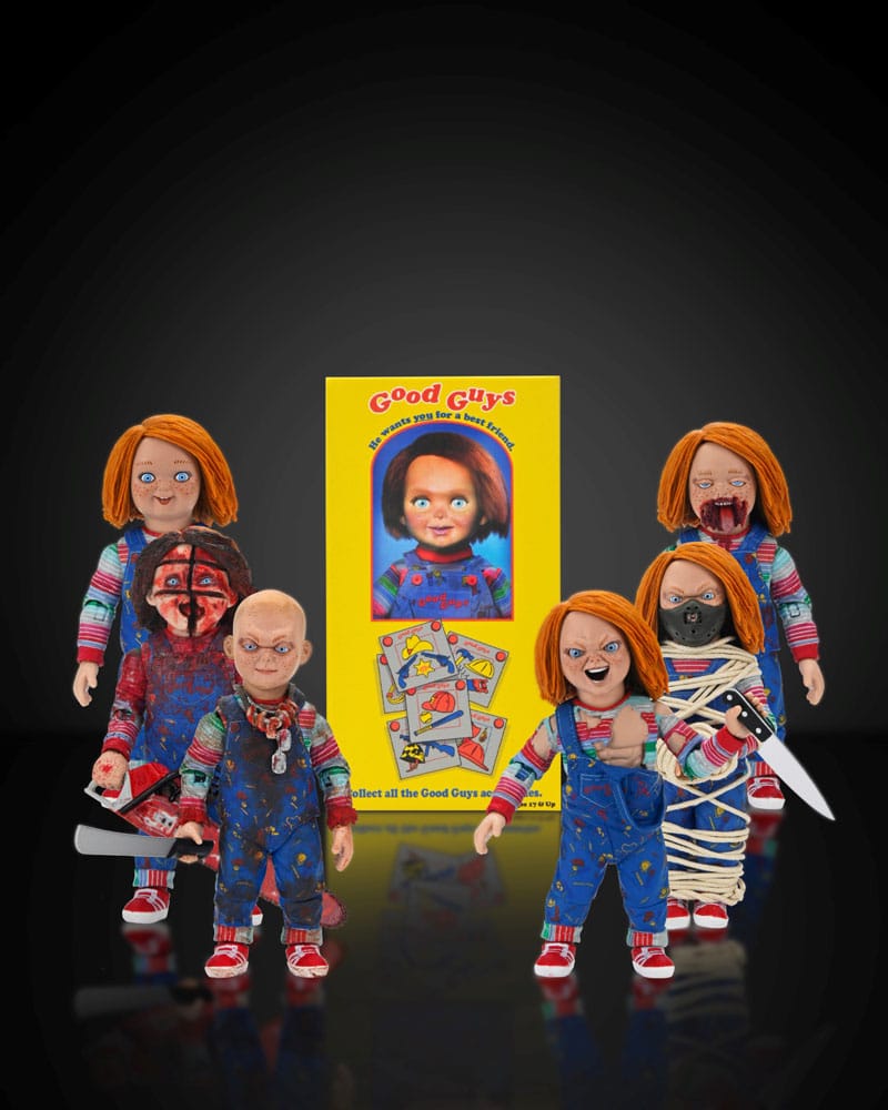 Chucky (TV Series) Action Figures 1/7 Good Guy Assortment (12)