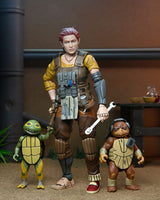 Teenage Mutant Ninja Turtles (The Last Ronin The Lost Years) Action Figure Grammy April with Baby Yi & Moja 18 cm