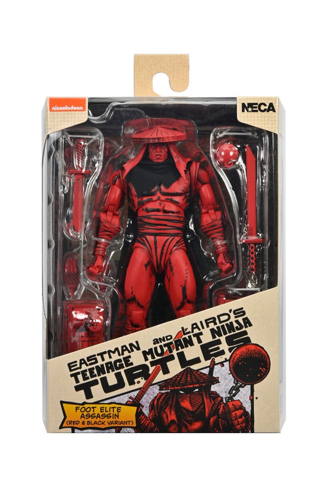 Teenage Mutant Ninja Turtles (Mirage Comics) Action Figure Red and Black Foot Assassin 18 cm