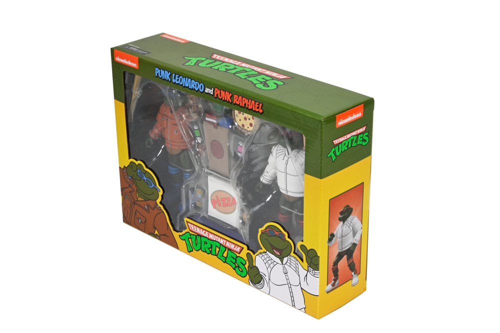 Teenage Mutant Ninja Turtles (Cartoon) Action Figure Punk Leo and Punk Raph 2 Pack 18 cm