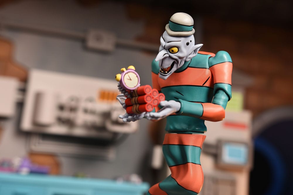 Teenage Mutant Ninja Turtles: Saturday Morning Adventures Action Figure 2-Pack Creepy Eddie & Shibano-Sama 17 cm