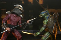 Teenage Mutant Ninja Turtles (1990 Movie) Action Figure Roof Top Battle Shredder vs Leo 18 cm